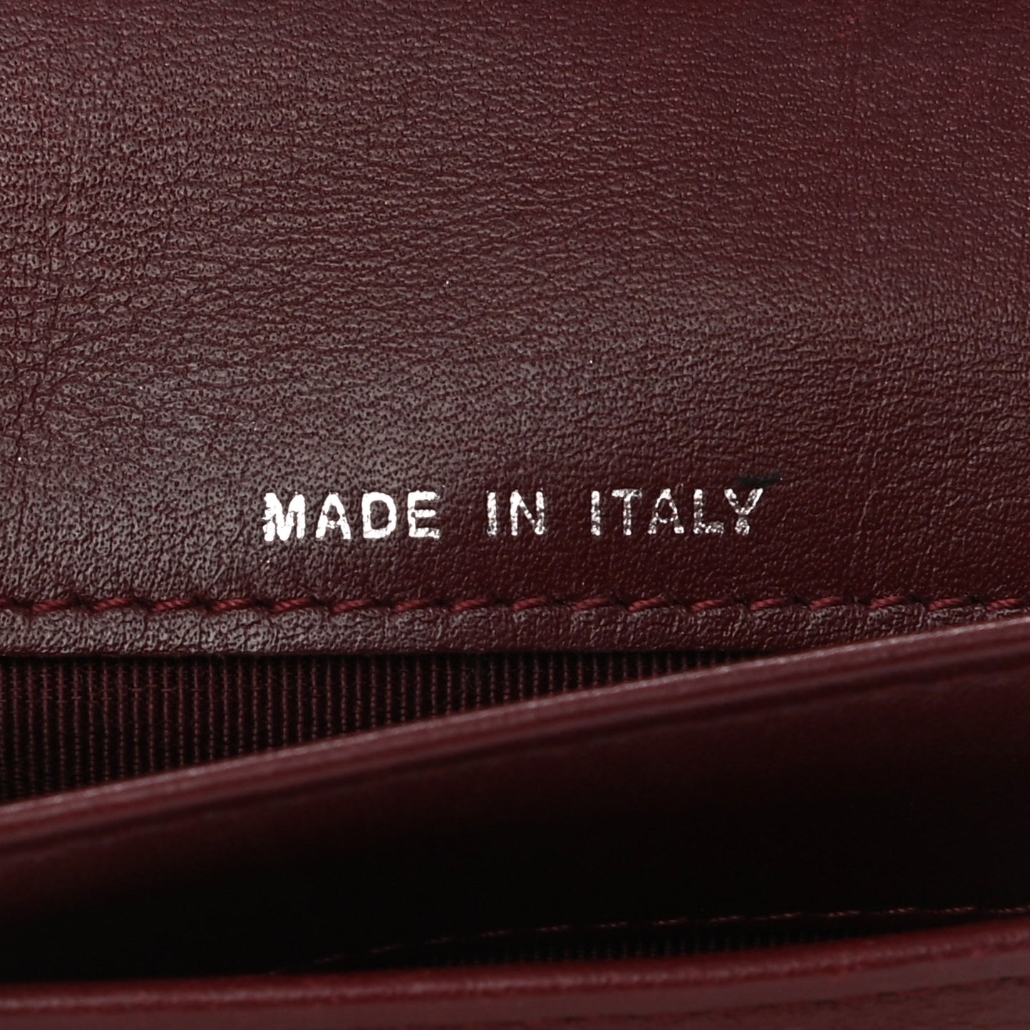 Caviar Quilted Yen Wallet Black