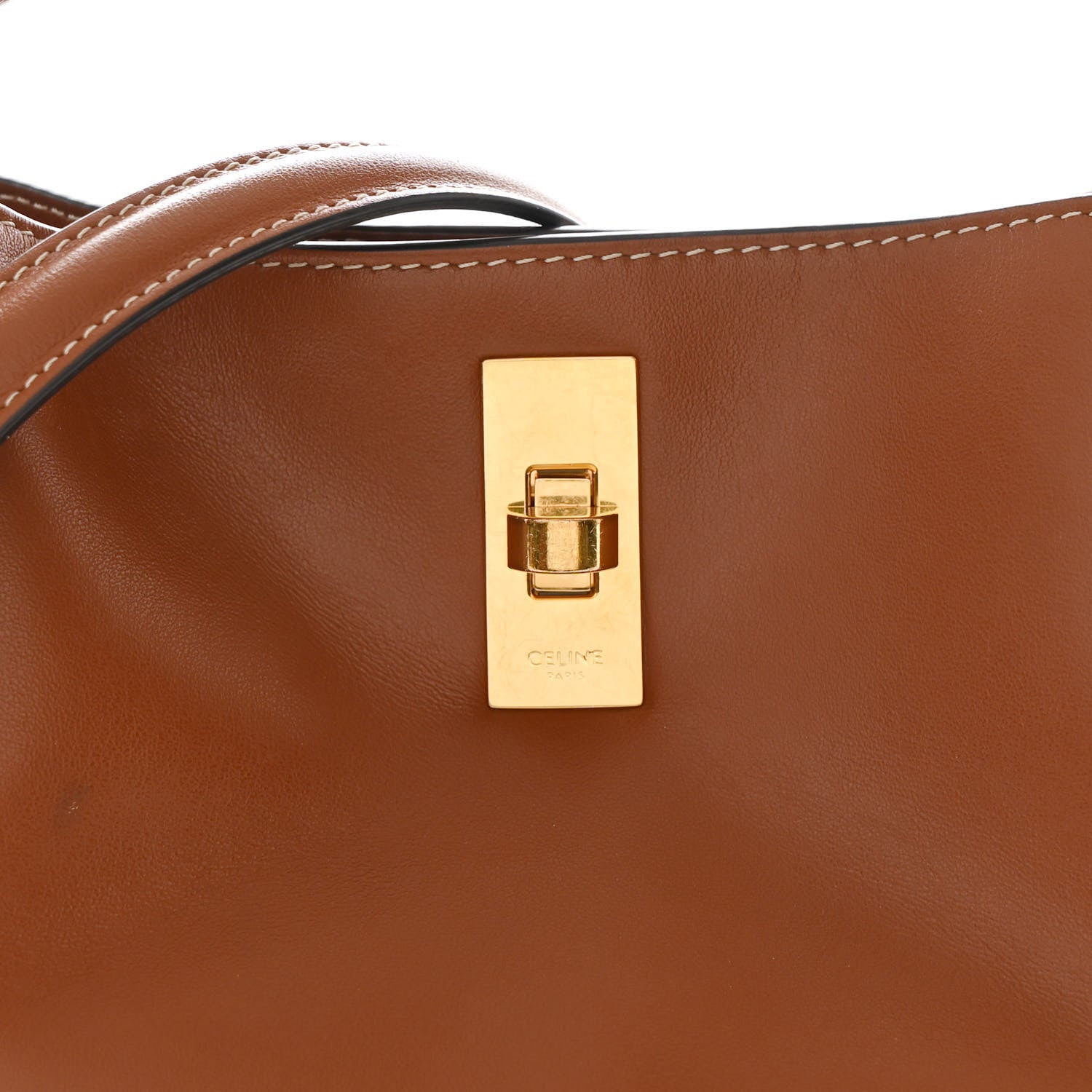 Celine Smooth Calfskin Teen Bucket 16 Tan 8 of 12