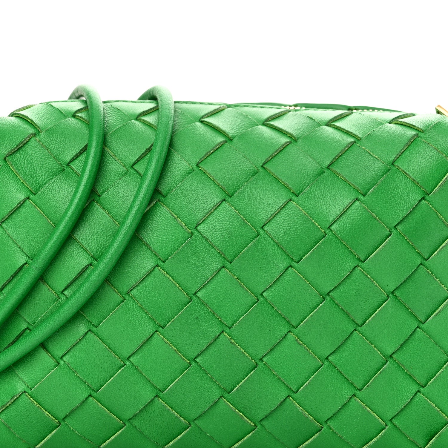 Bottega Veneta Nappa Intrecciato Mini Loop Camera Bag Parakeet 7 of 9