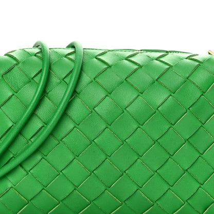 Bottega Veneta Nappa Intrecciato Mini Loop Camera Bag Parakeet 7 of 9
