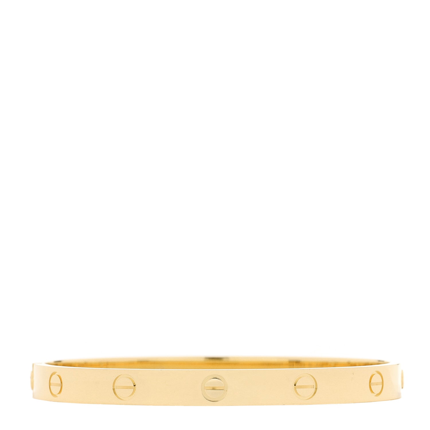 Cartier 18k Yellow Gold Love Bracelet 18 1 of 7