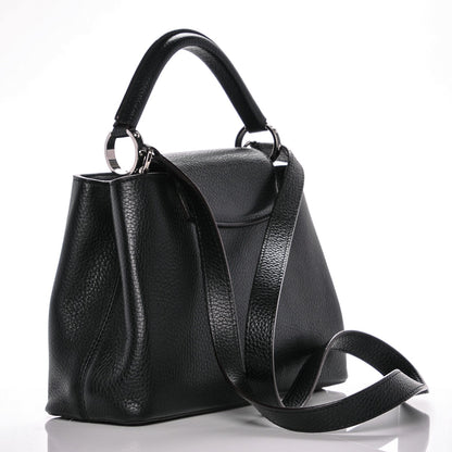 Louis Vuitton Taurillon Capucines BB Black 2 of 6