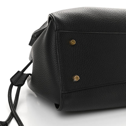 Mulberry Heavy Grain Iris Tote Midnight Black 7 of 8