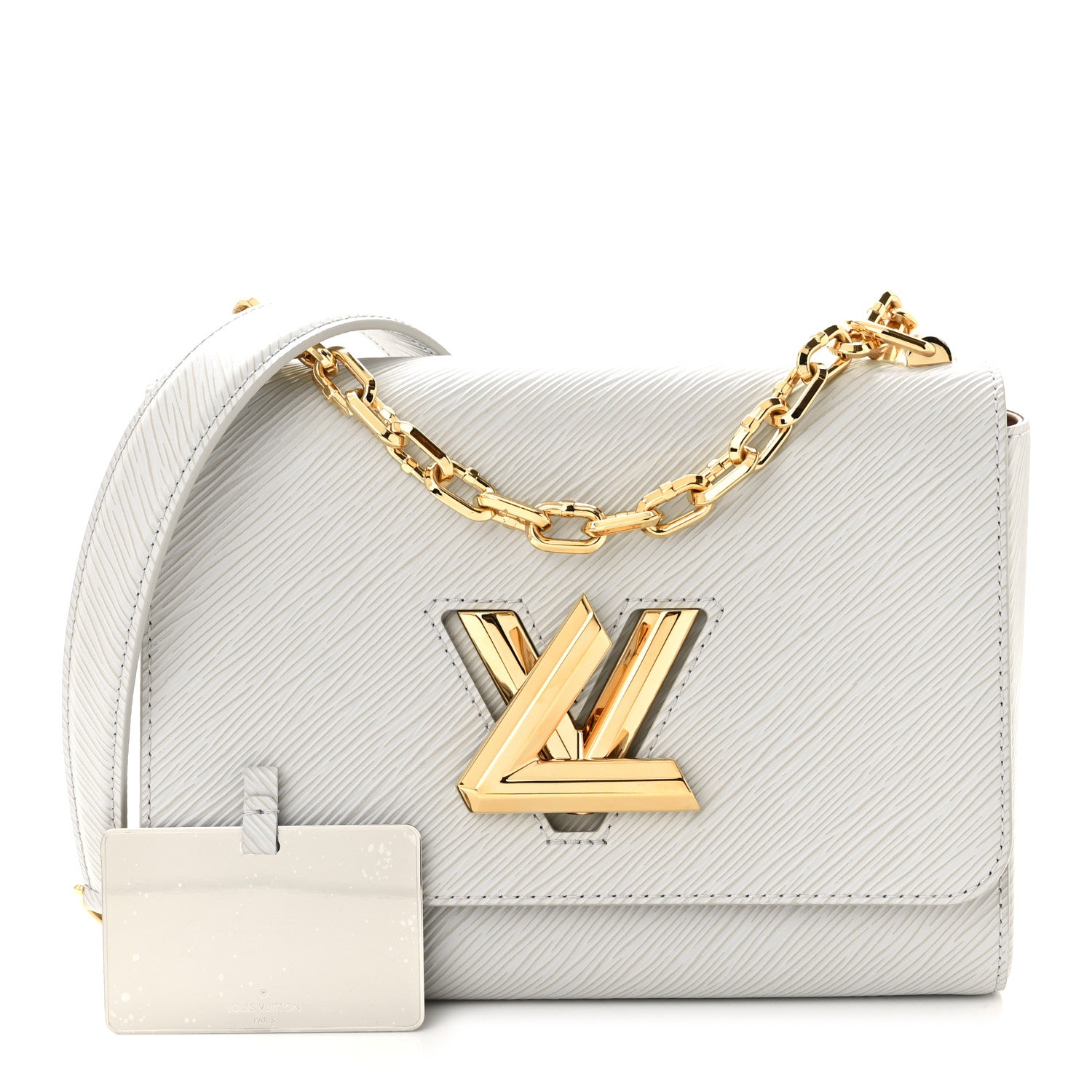 Louis Vuitton Epi Twist Shoulder Bag MM Gris 1 of 11