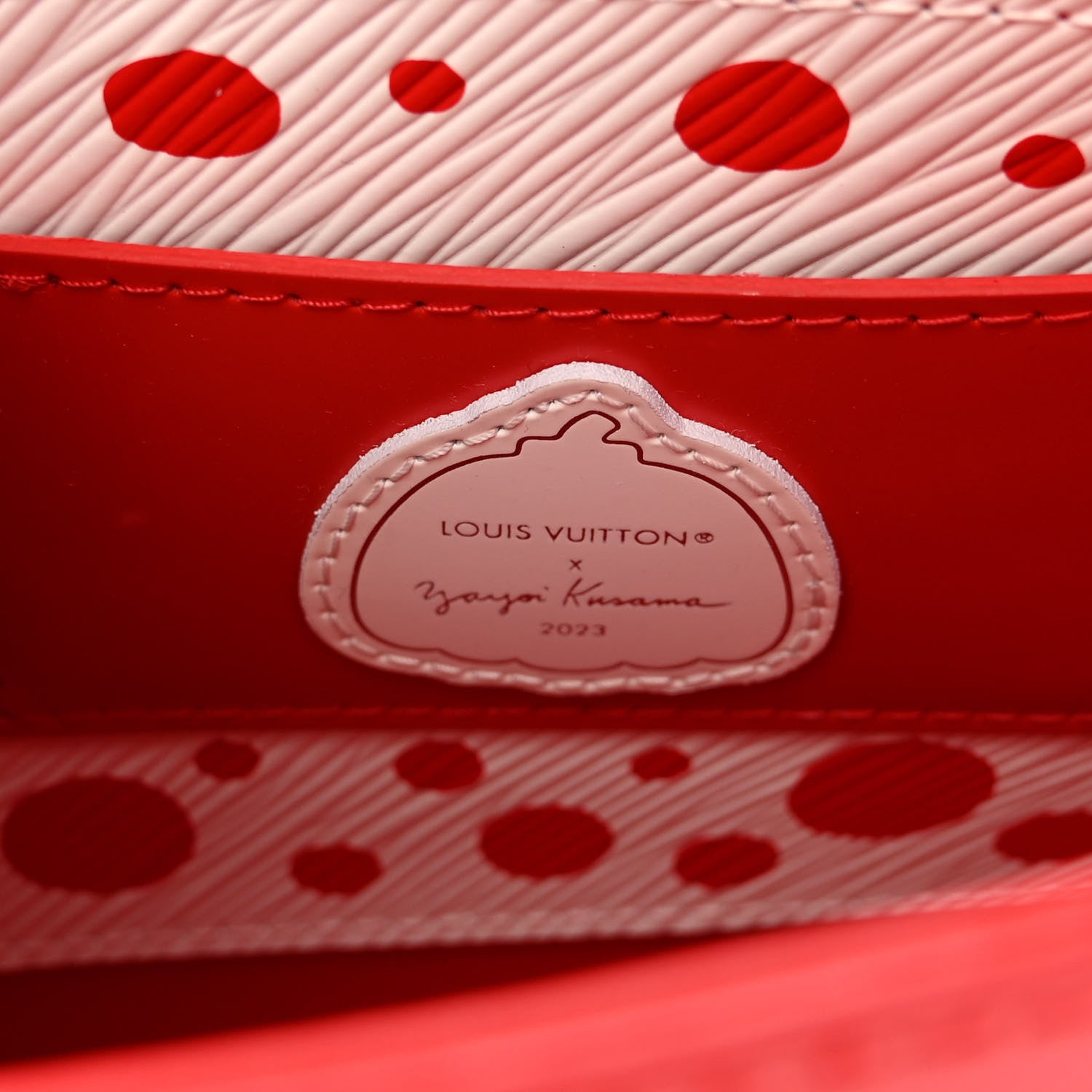 Louis Vuitton LV X YK Epi Infinity Dots Twist Shoulder Bag MM Red 7 of 12