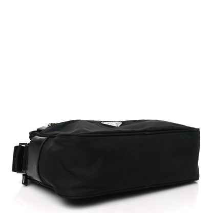 Prada Nylon Tessuto Messenger Bag Black 4 of 10
