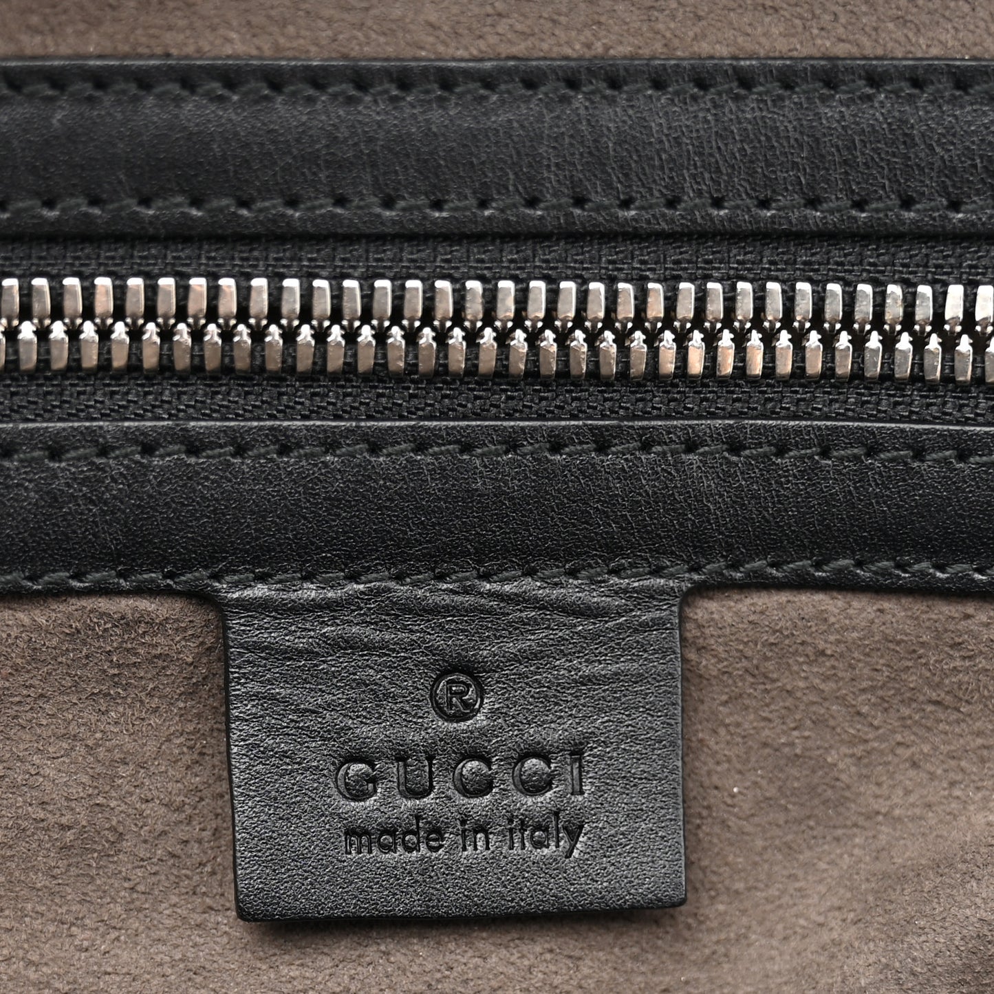 Guccissima Signature Small Day Backpack Black
