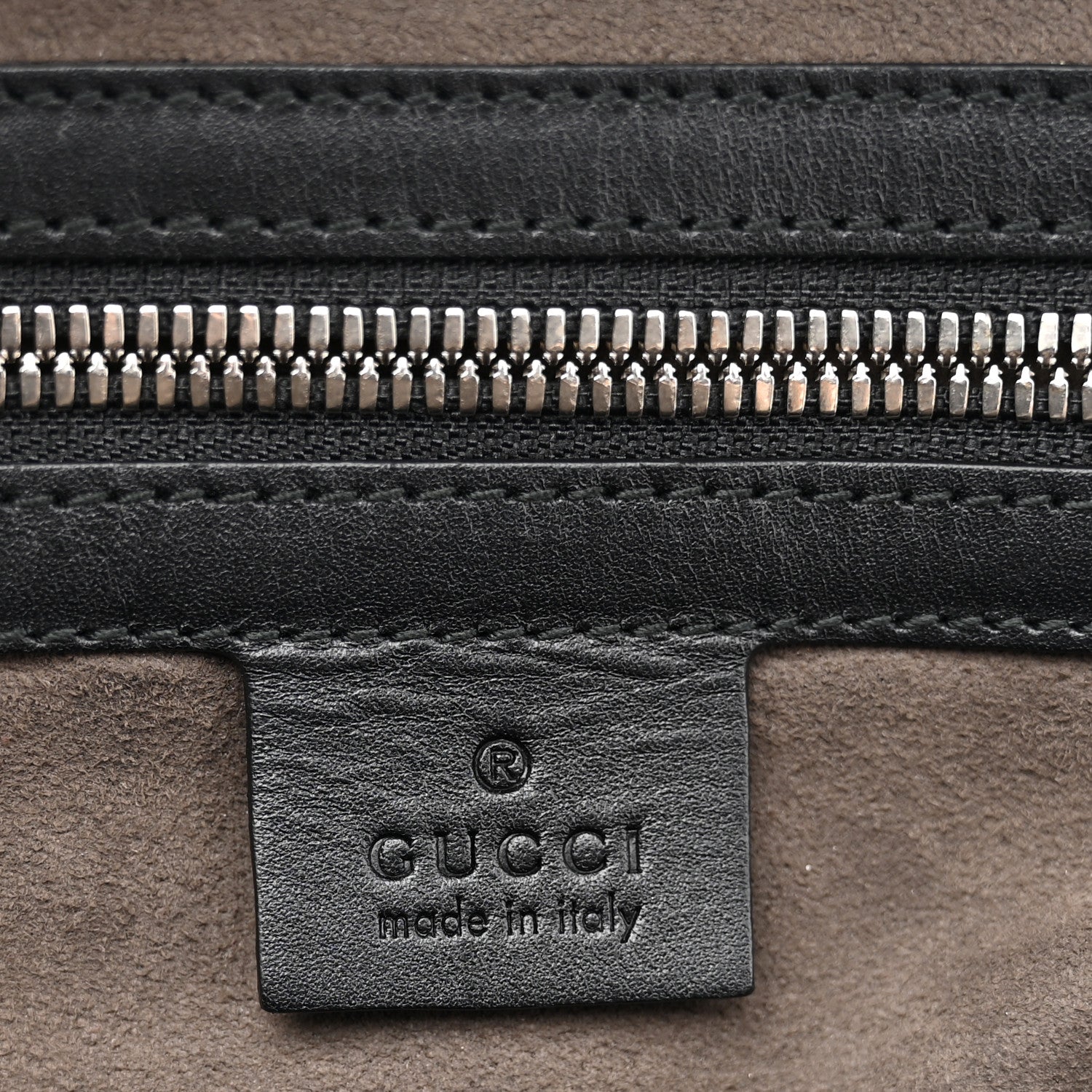 Gucci Guccissima Signature Small Day Backpack Black 6 of 12
