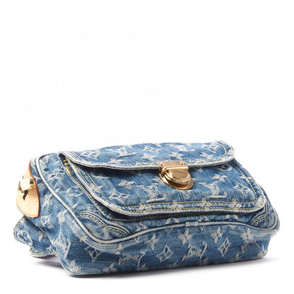 Louis Vuitton Monogram Denim Bum Bag Blue 4 of 9