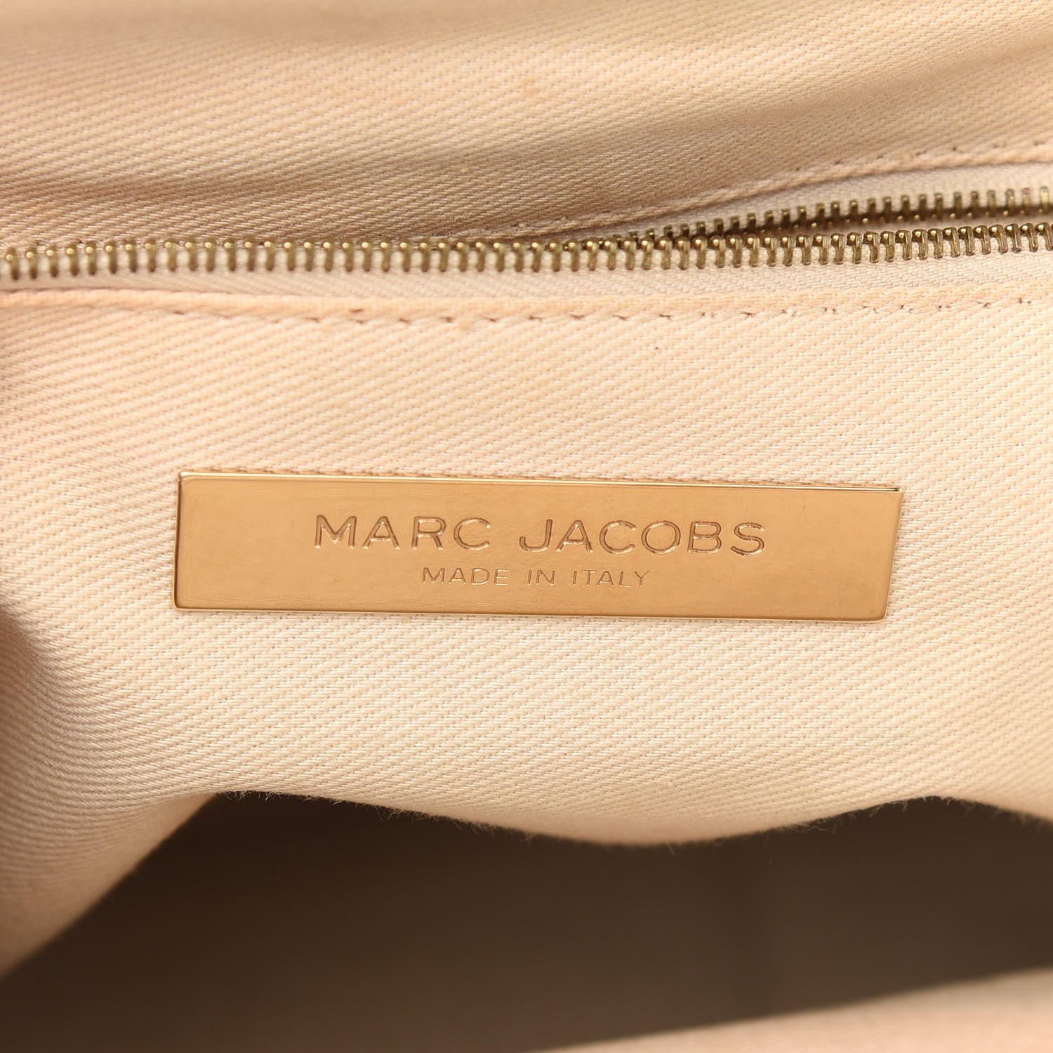 Marc Jacobs Calfskin Quilted Stam Beige 6 of 13