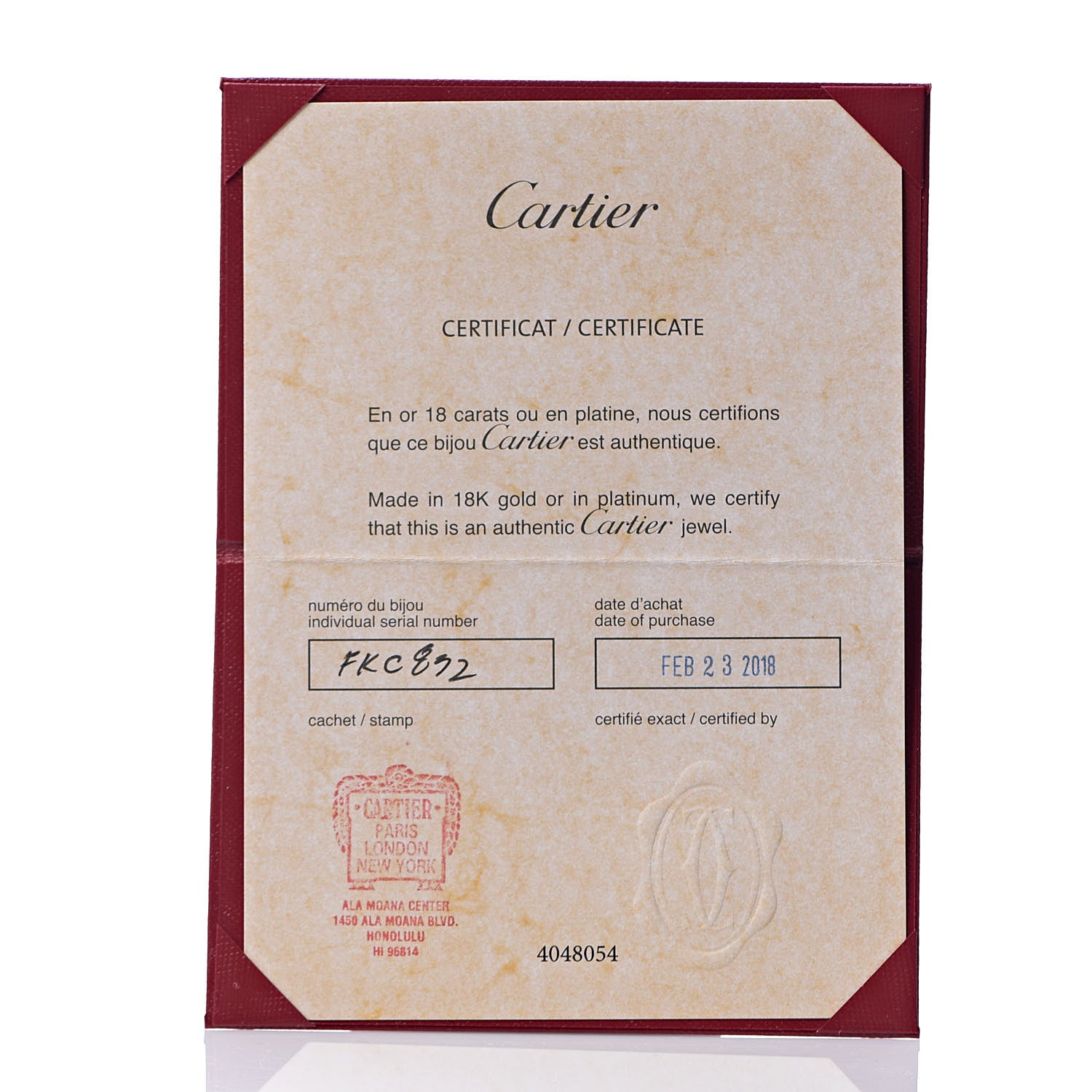 Cartier 18K White Gold Diamond 2.6mm LOVE Paved Band Ring 53 6.25 5 of 6