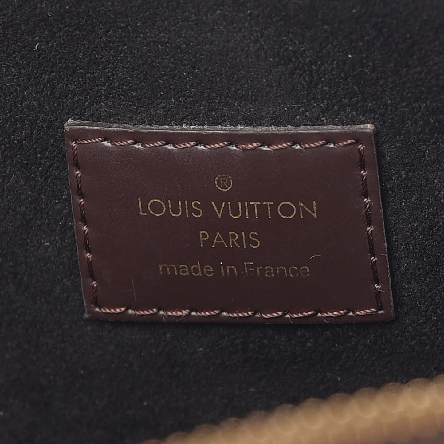 Cuir Taurillon Damier Ebene Normandy Black