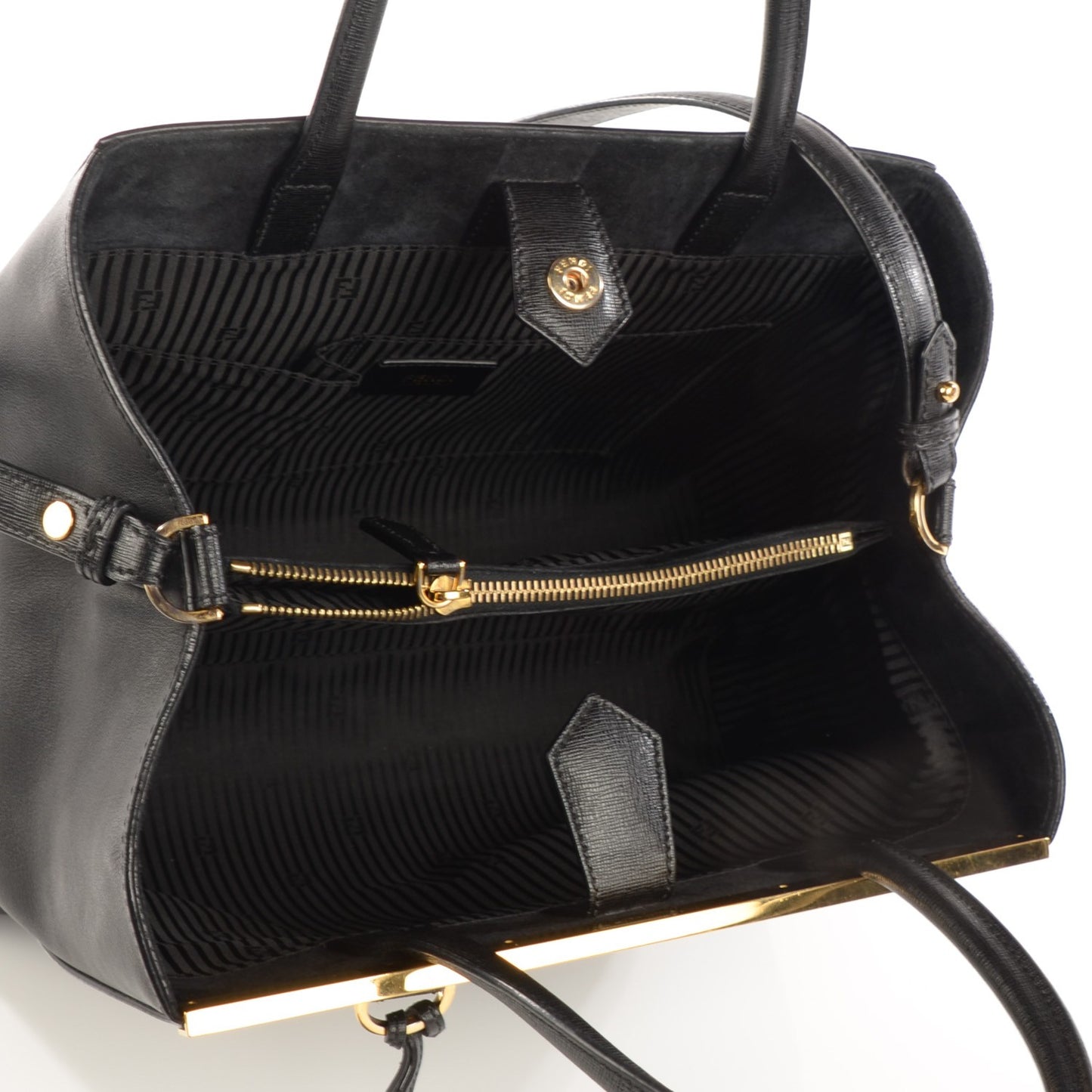 Vitello Elite Medium 2Jours Tote Black