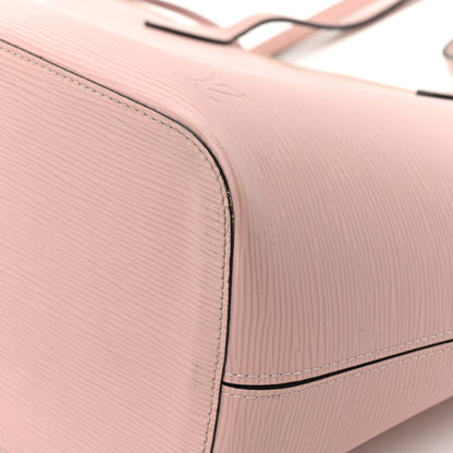 Louis Vuitton Epi Neverfull MM Rose Ballerine 12 of 17