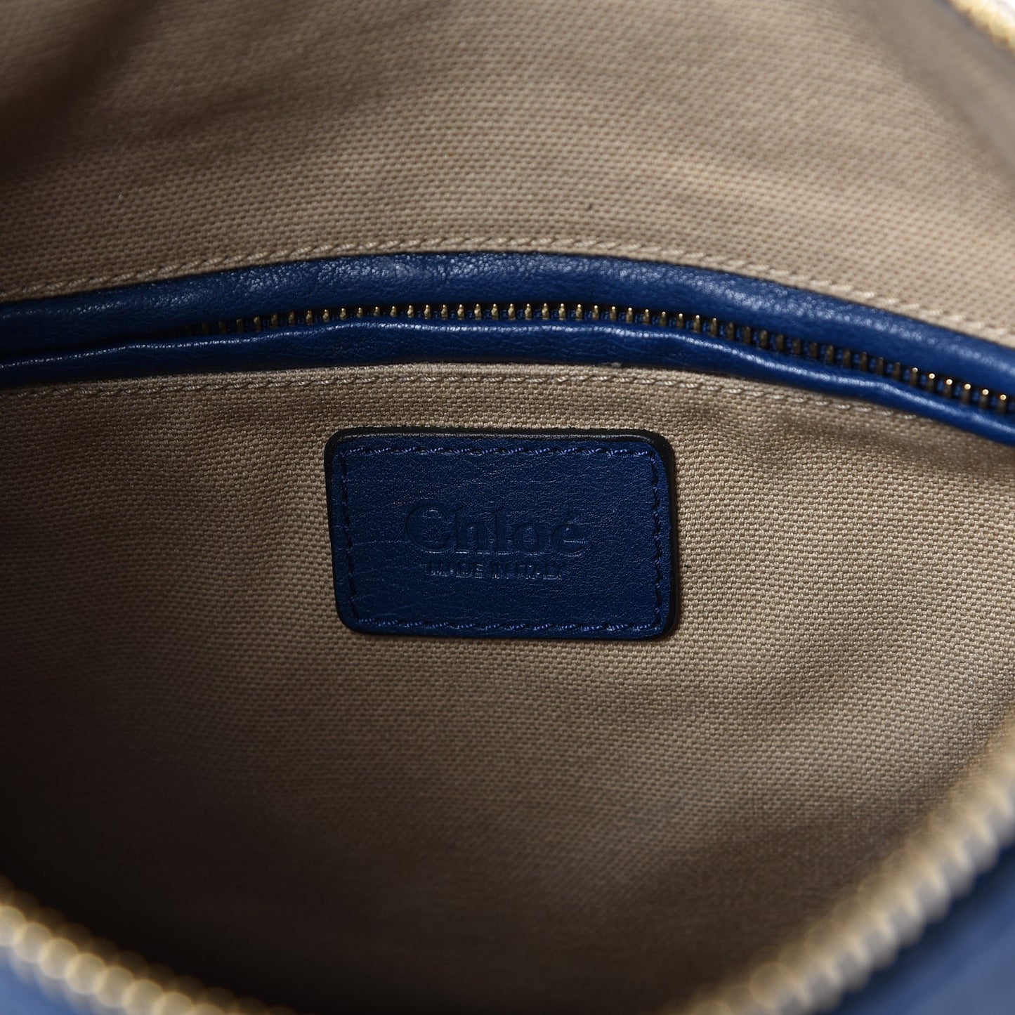 Calfskin Medium Marcie Nude Hobo Blue Velvet