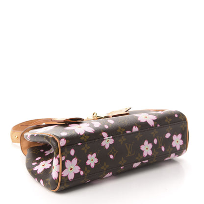 Louis Vuitton Monogram Cherry Blossom Sac Retro Bag Brown 4 of 12