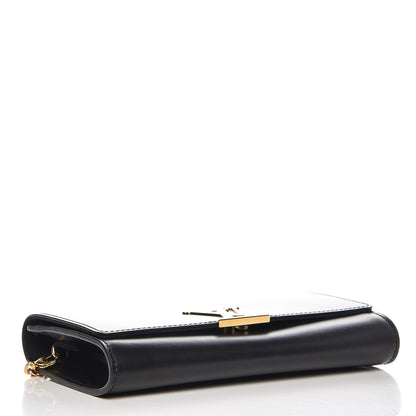 Louis Vuitton Calfskin Chain Louise GM Black 4 of 6