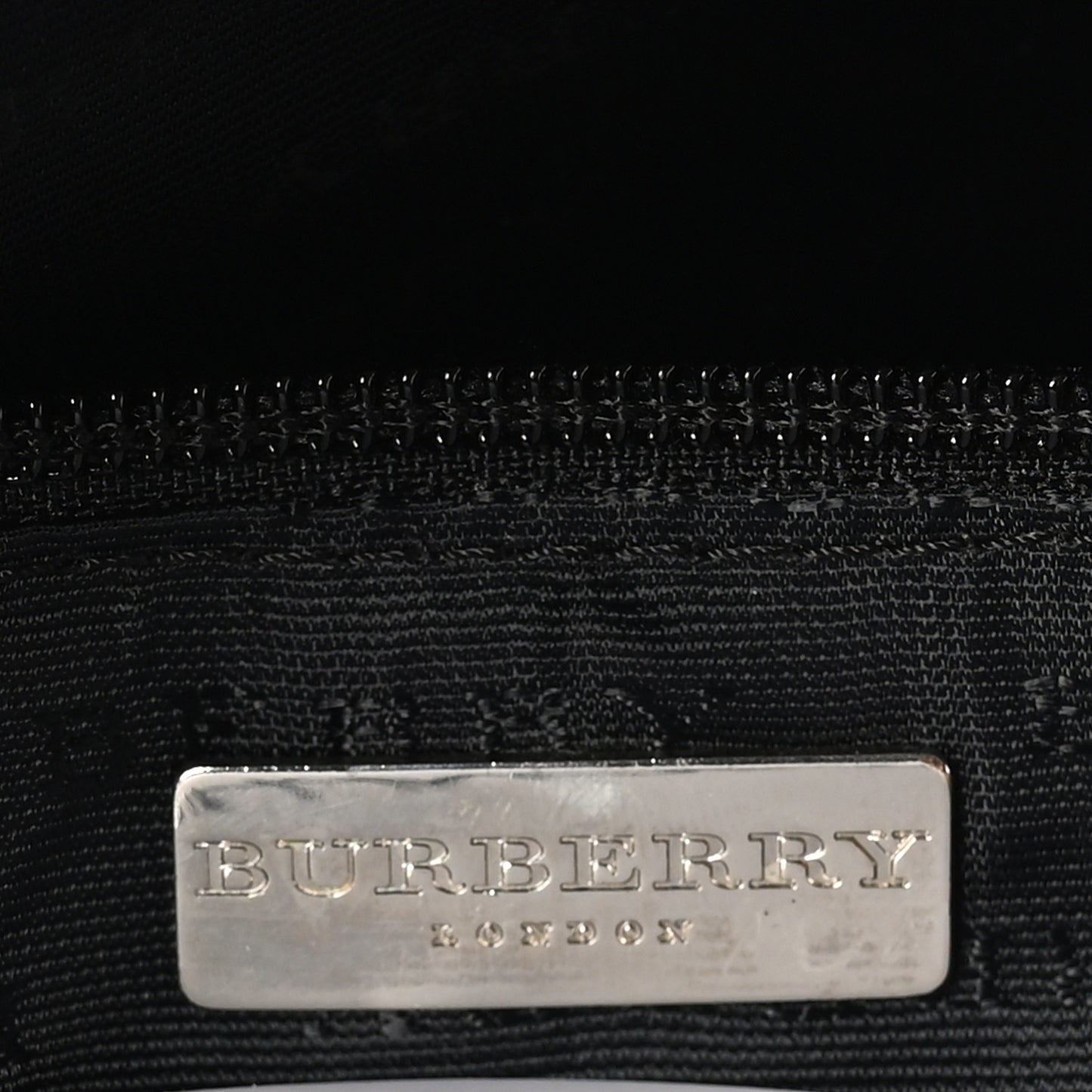 House Check Tote Black