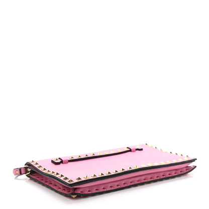 Valentino Garavani Nappa Rockstud Wristlet Clutch Ninphea 4 of 18