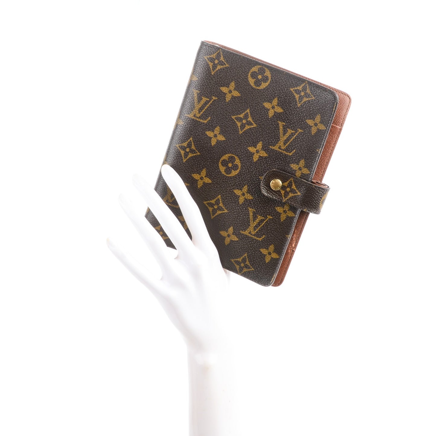 Monogram Medium Ring Agenda Cover