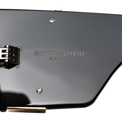 Saint Laurent Acetate Blaze Sunglasses SL M119 Black 6 of 9