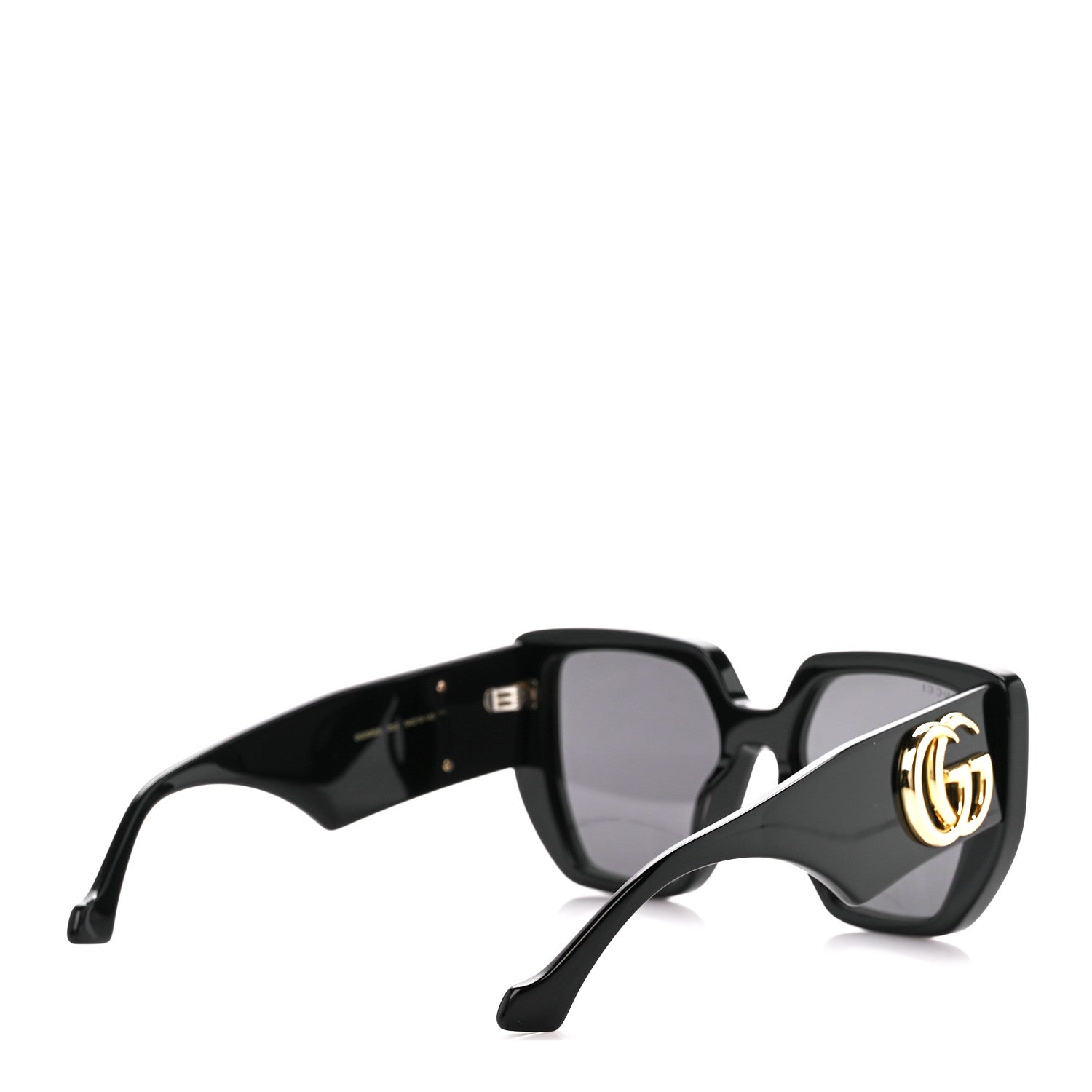 Gucci Acetate Square Frame Sunglasses GG0956S Black 4 of 9