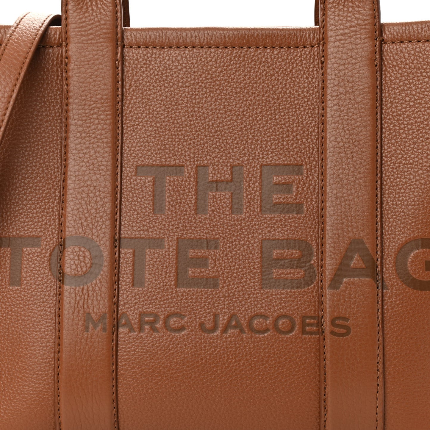 Grained Calfskin Medium The Tote Bag Argan Oil