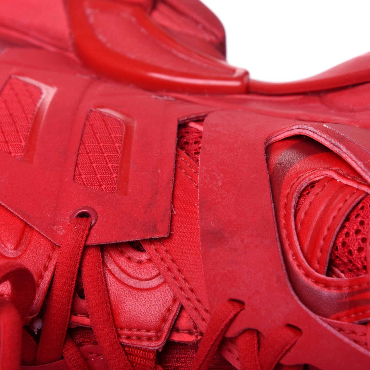Mesh Nylon Mens Track Sneakers 43 Malboro Red