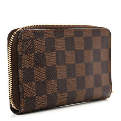 Louis Vuitton Damier Ebene Zippy Compact Wallet 3 of 6