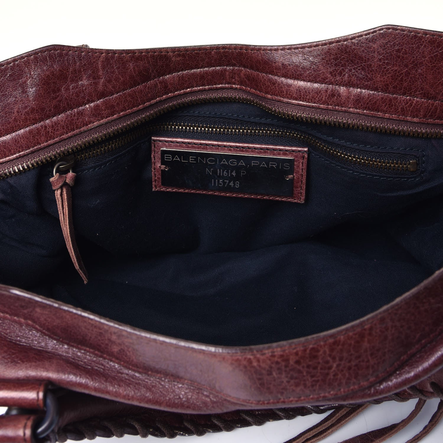 Balenciaga Agneau Classic Hardware City Castagna 3 of 3