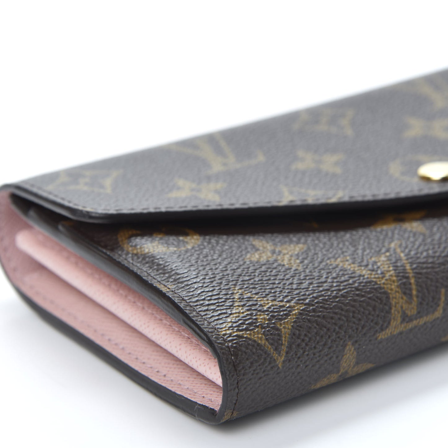 Monogram Sarah Wallet NM Rose Ballerine