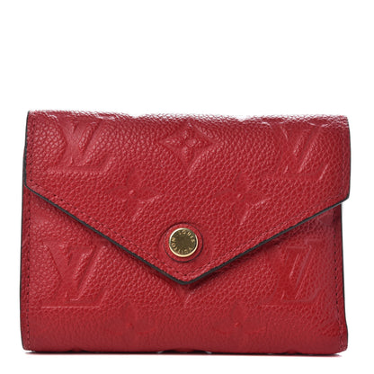 Louis Vuitton Empreinte Victorine Wallet Scarlet 1 of 7