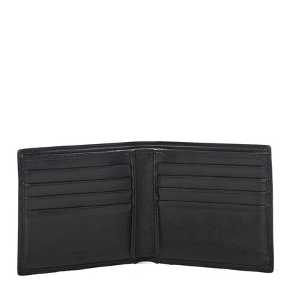 Prada Vitello Bi-Fold Wallet Black 2 of 4
