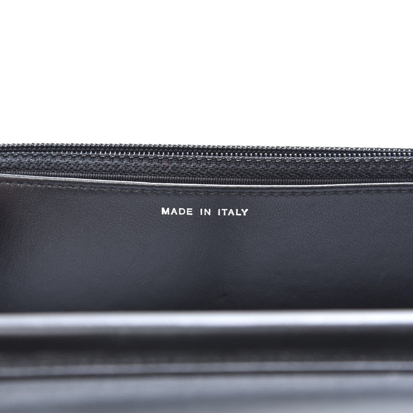 Aged Calfskin Chevron Quilted Reissue Wallet On Chain WOC So Black
