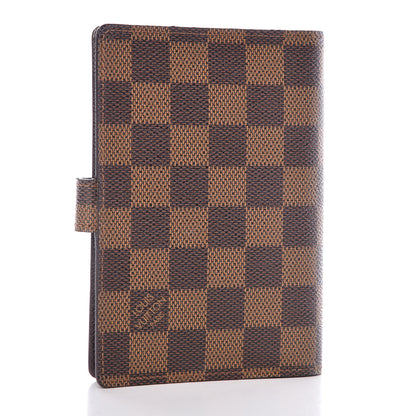 Louis Vuitton Damier Ebene Small Ring Agenda Cover 3 of 7