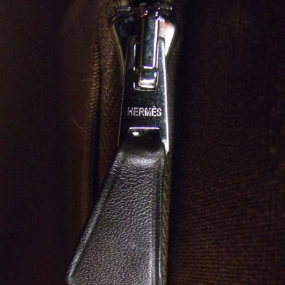 Hermes Canvas Cabag 32 Brown 7 of 9