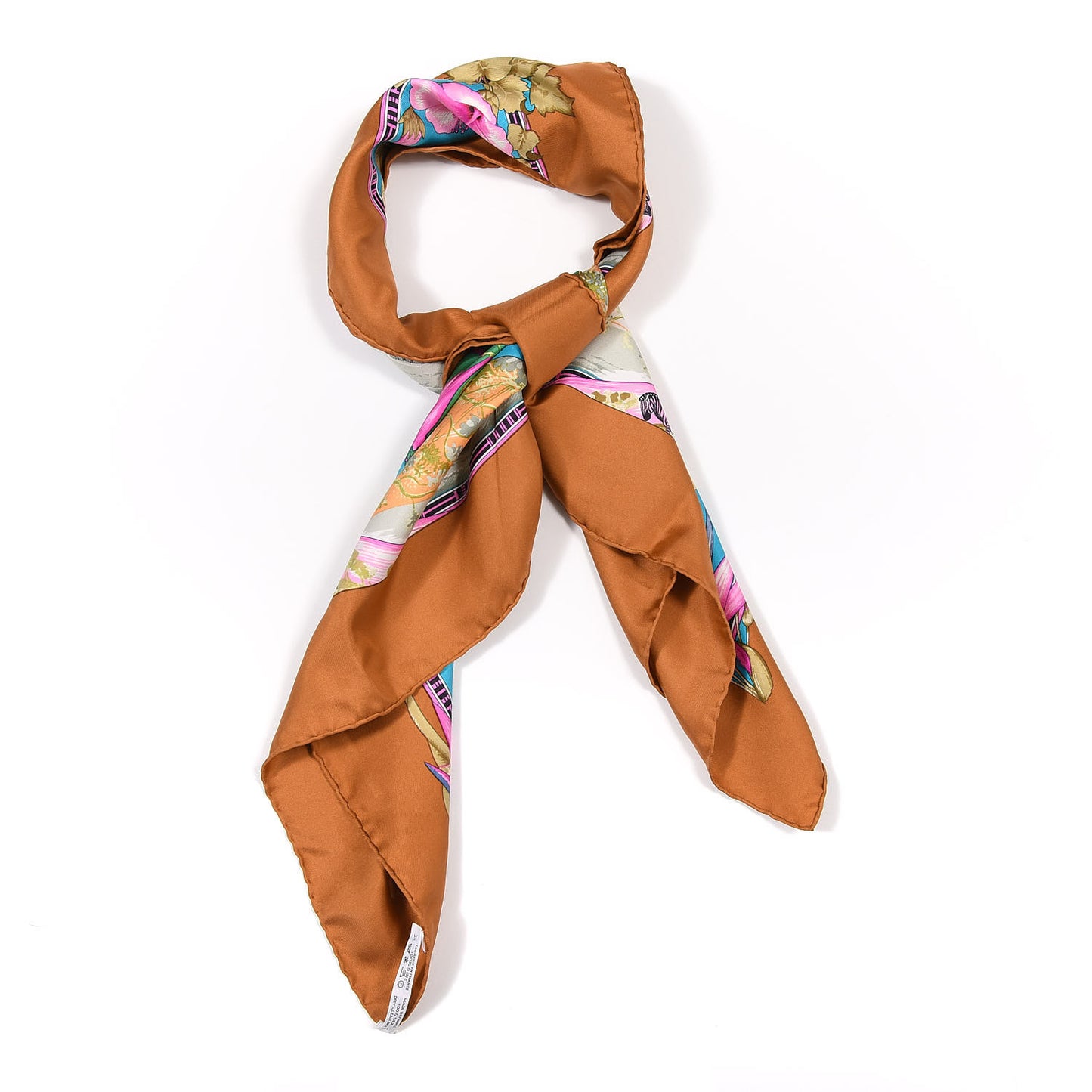 Silk Vintage Tropiques Scarf 90