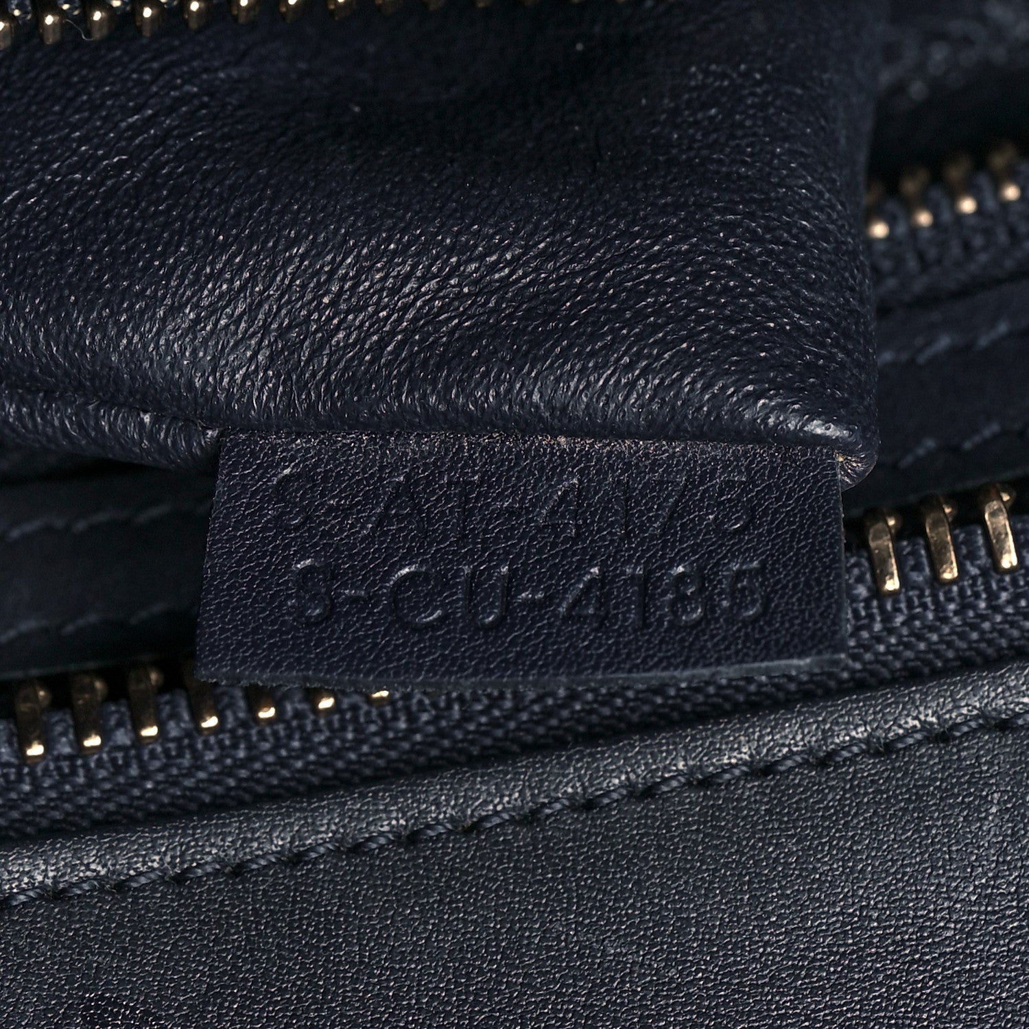 Celine Smooth Calfskin Micro Luggage Ink 9 of 11