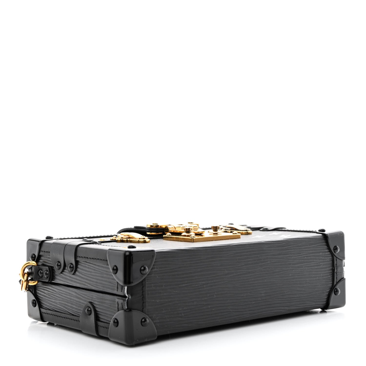 Louis Vuitton Epi Petite Malle Black 4 of 10