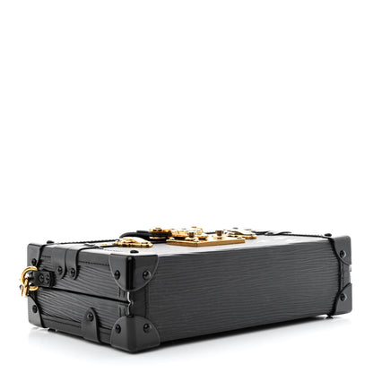 Louis Vuitton Epi Petite Malle Black 4 of 10