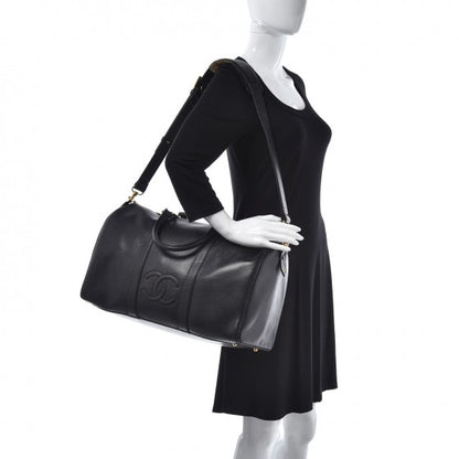 Chanel Caviar Timeless CC Duffel Bag Black 3 of 16