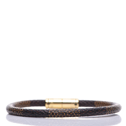Louis Vuitton Damier Ebene Keep It Bracelet 19 3 of 4