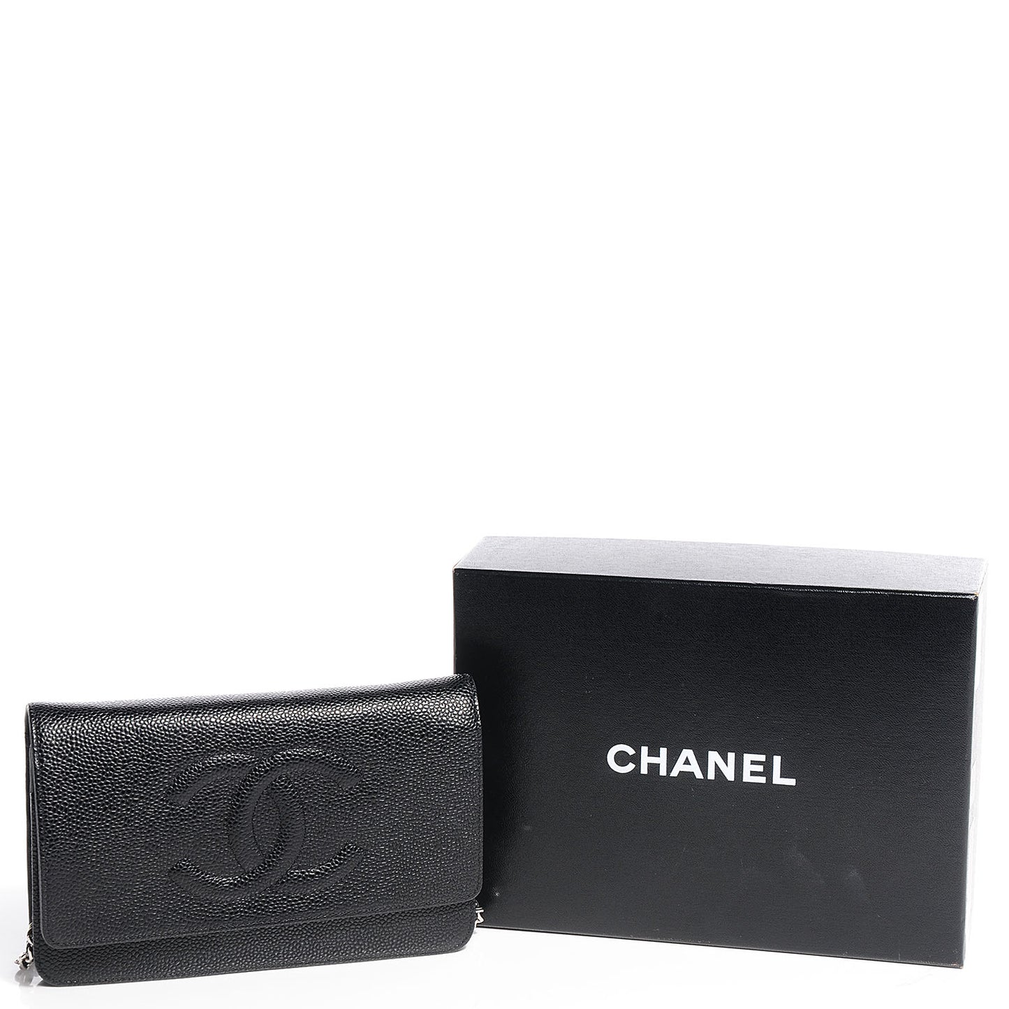 Caviar Timeless CC Wallet on Chain WOC Black
