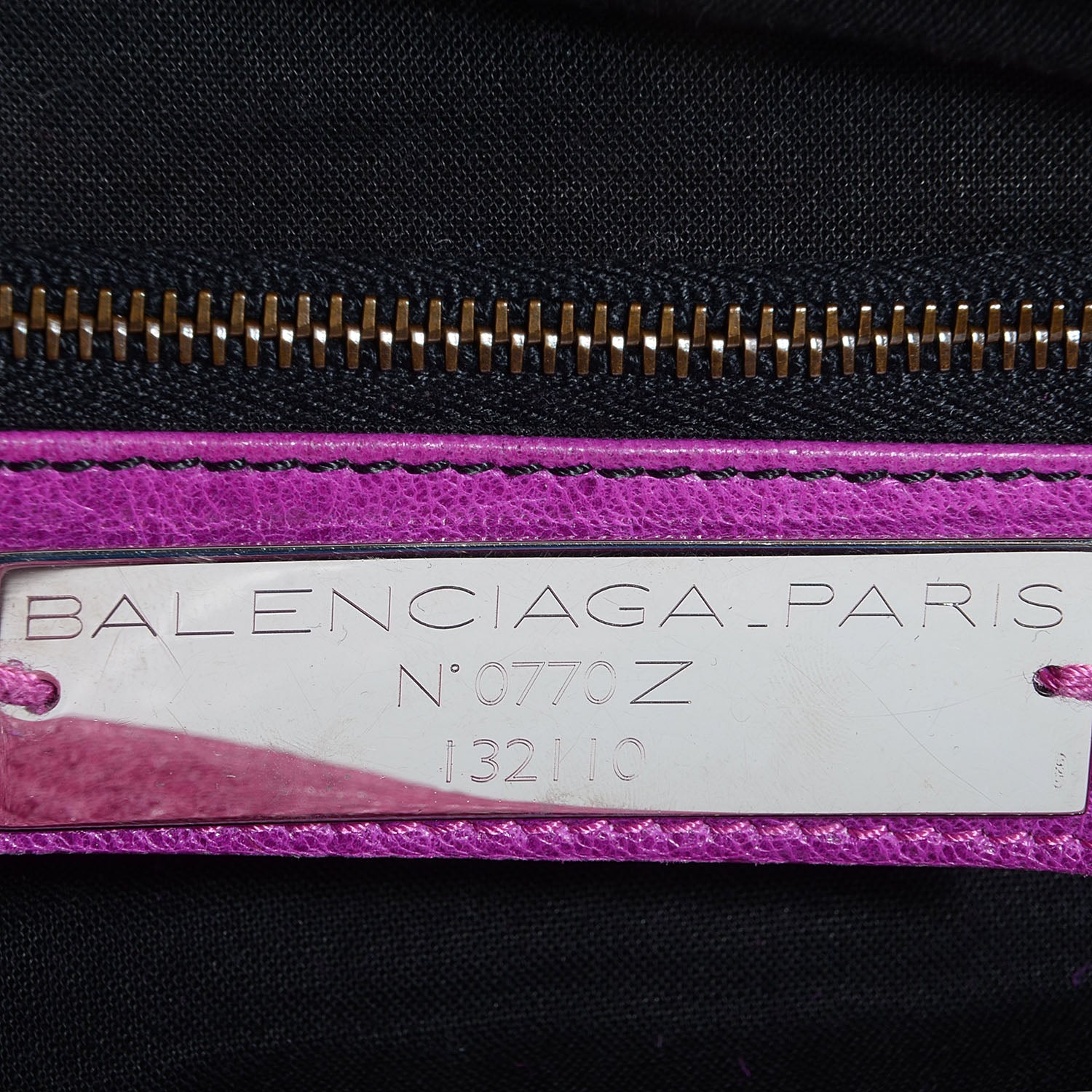Balenciaga Chevre Work Magenta 11 of 11