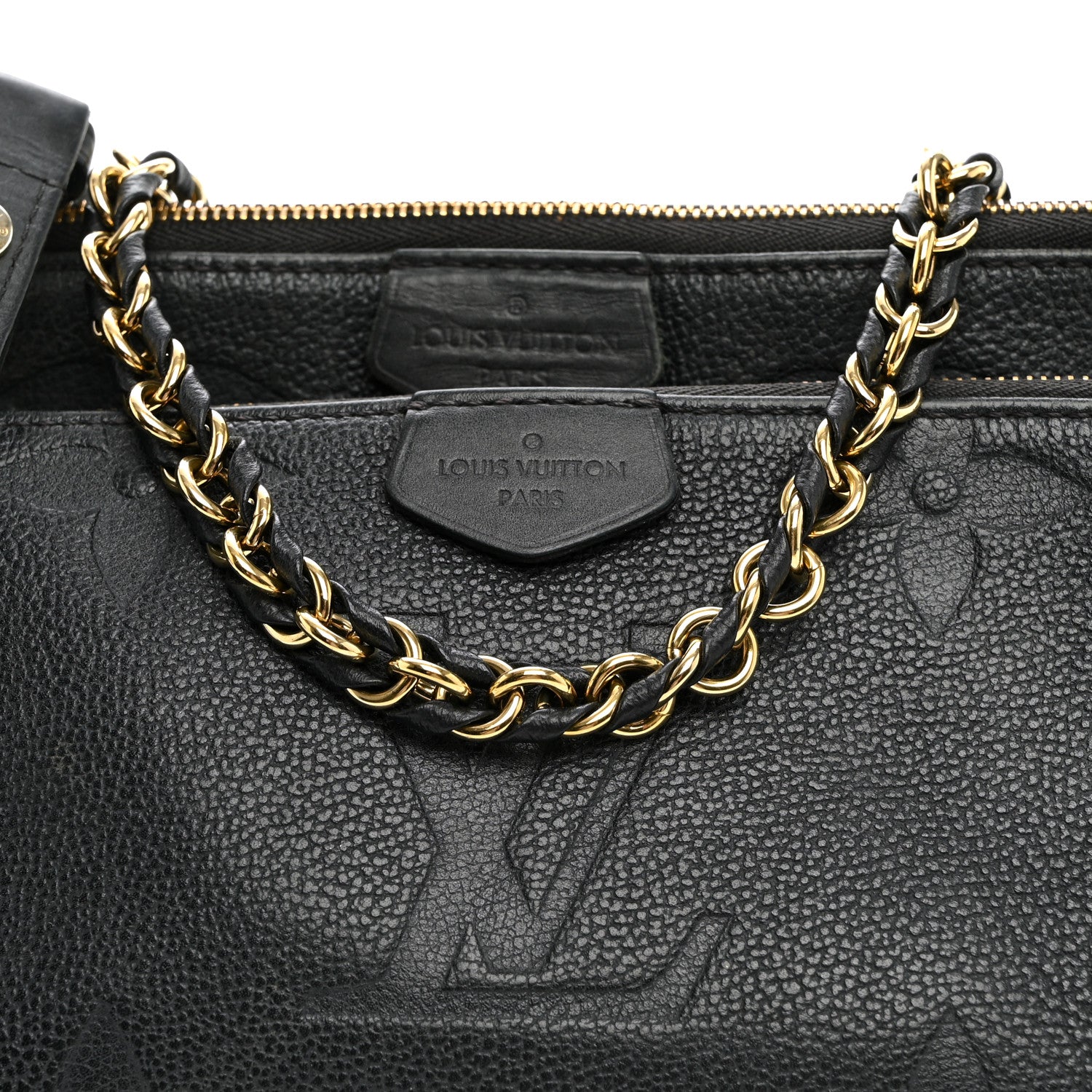 Louis Vuitton Empreinte Monogram Giant Multi Pochette Accessories Black 8 of 12