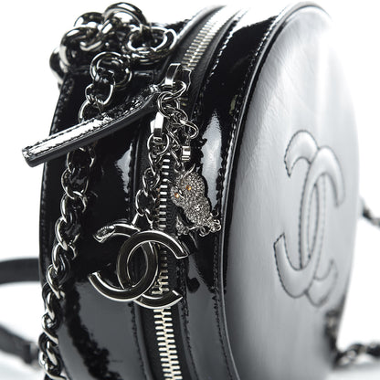 Chanel Patent Round As Earth Evening Bag Black 8 of 9