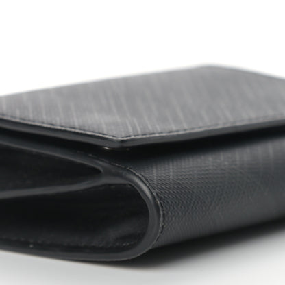 Burberry London Check Small Wallet With Strap Dark Charcoal 8 of 9
