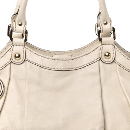 Gucci Calfskin Medium Sukey Tote Mystic White 11 of 13