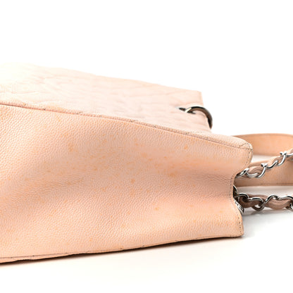Chanel Caviar Quilted Grand Shopping Tote GST Light Pink 10 of 13
