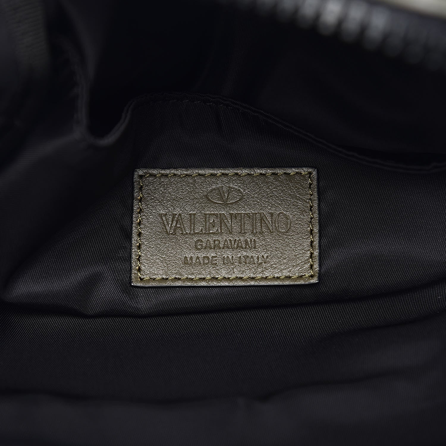 Valentino Garavani Nylon Tie Dye Backpack Deep Army Green 6 of 10